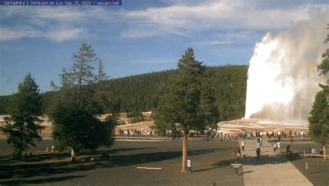 old faithful webcam|Old Faithful Live